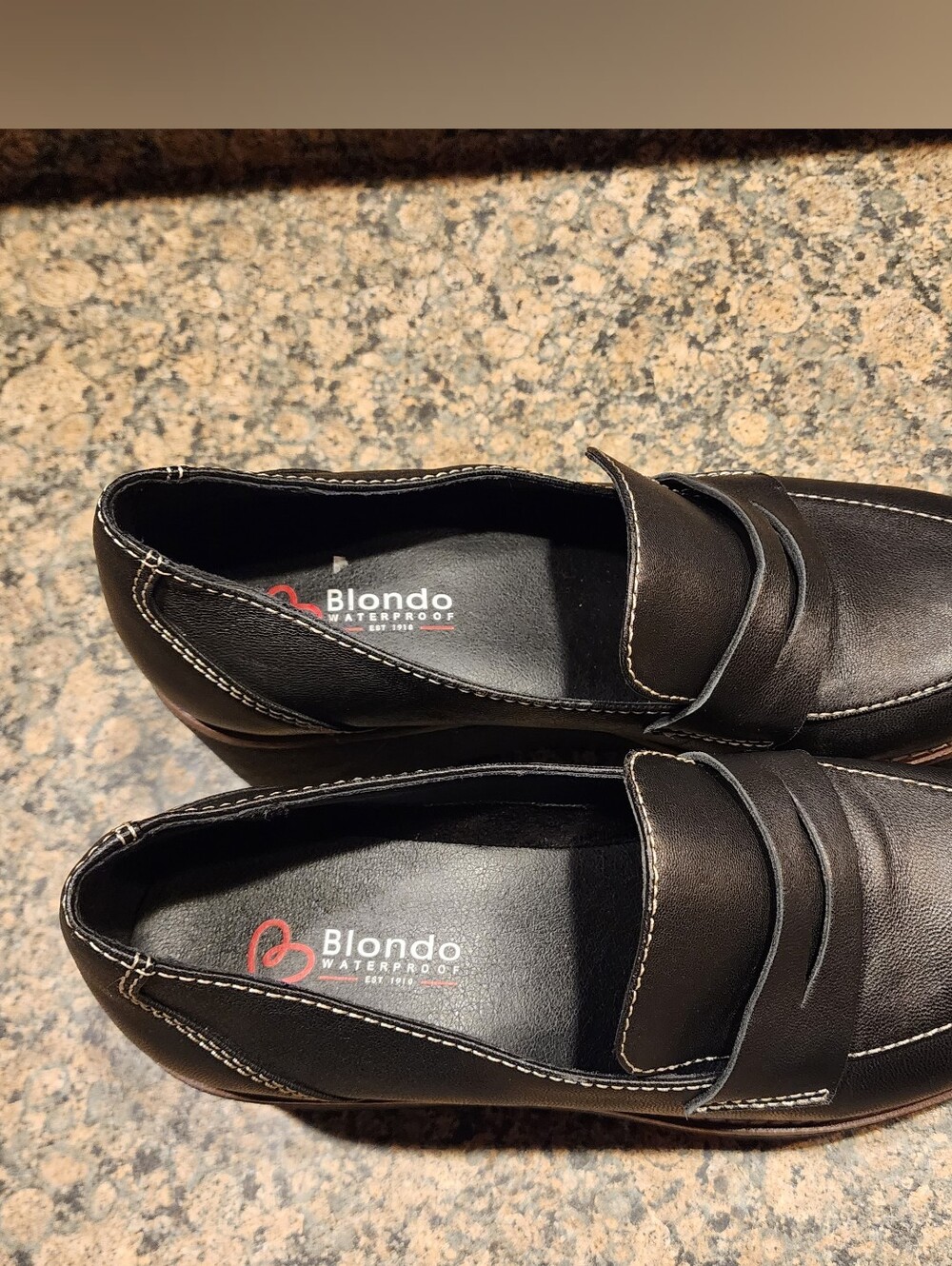 Blondo Dulce Black Penny Loafers, Size 7.5M - Picture 2 of 7